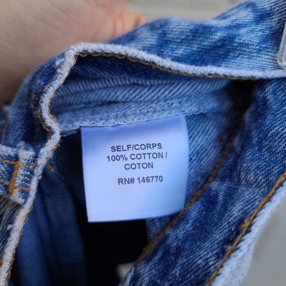 RE/DONE with Levi's | Two-tone Denim Mini Skirt - Picture 12 of 14